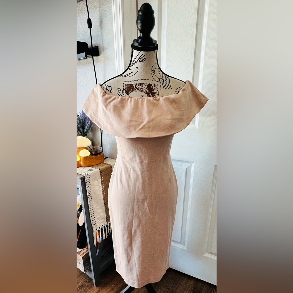 Strapless Dress in Soft Pink - Picture 4 of 5